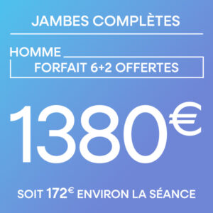 Jambes complètes - Forfait 6 séances + 2 offertes