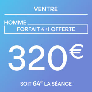 Ventre - Forfait 4 séances + 1 séance